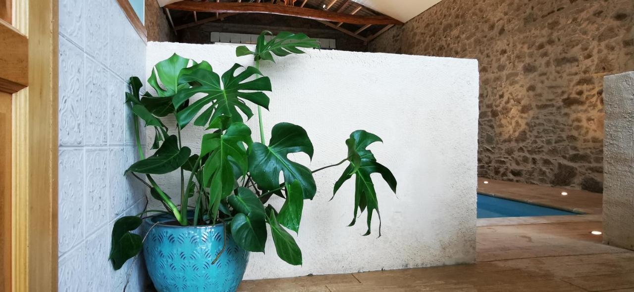 L'Escale Du Bocage Piscine Couverte Chauffee La Flocellière Exterior foto